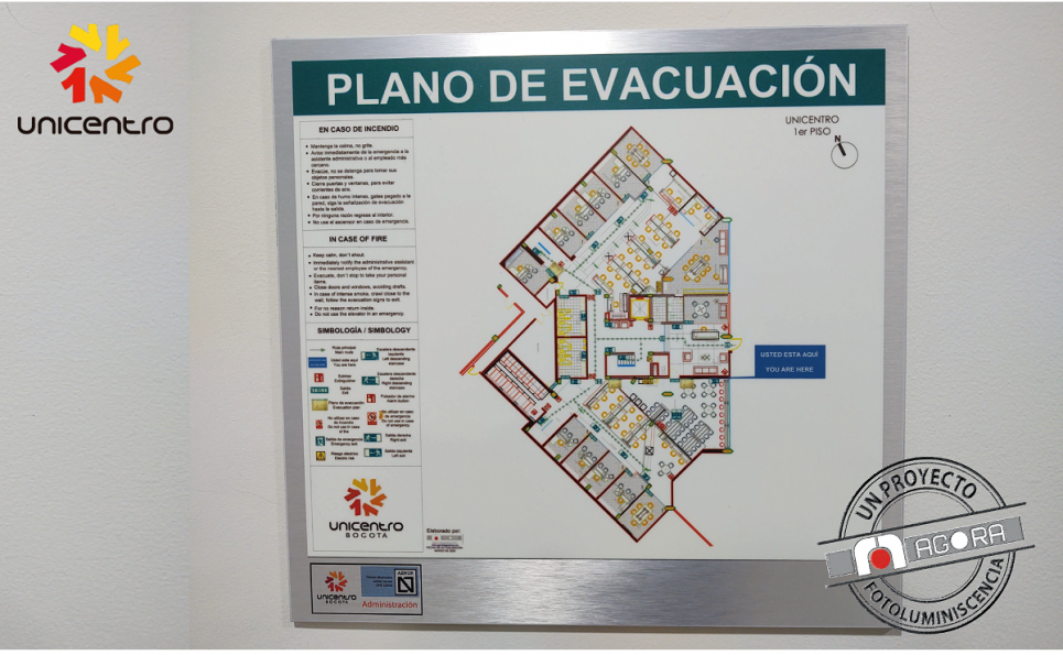 Asesoría y Diseño – Rutas de evacuación y Planos de Ubicación